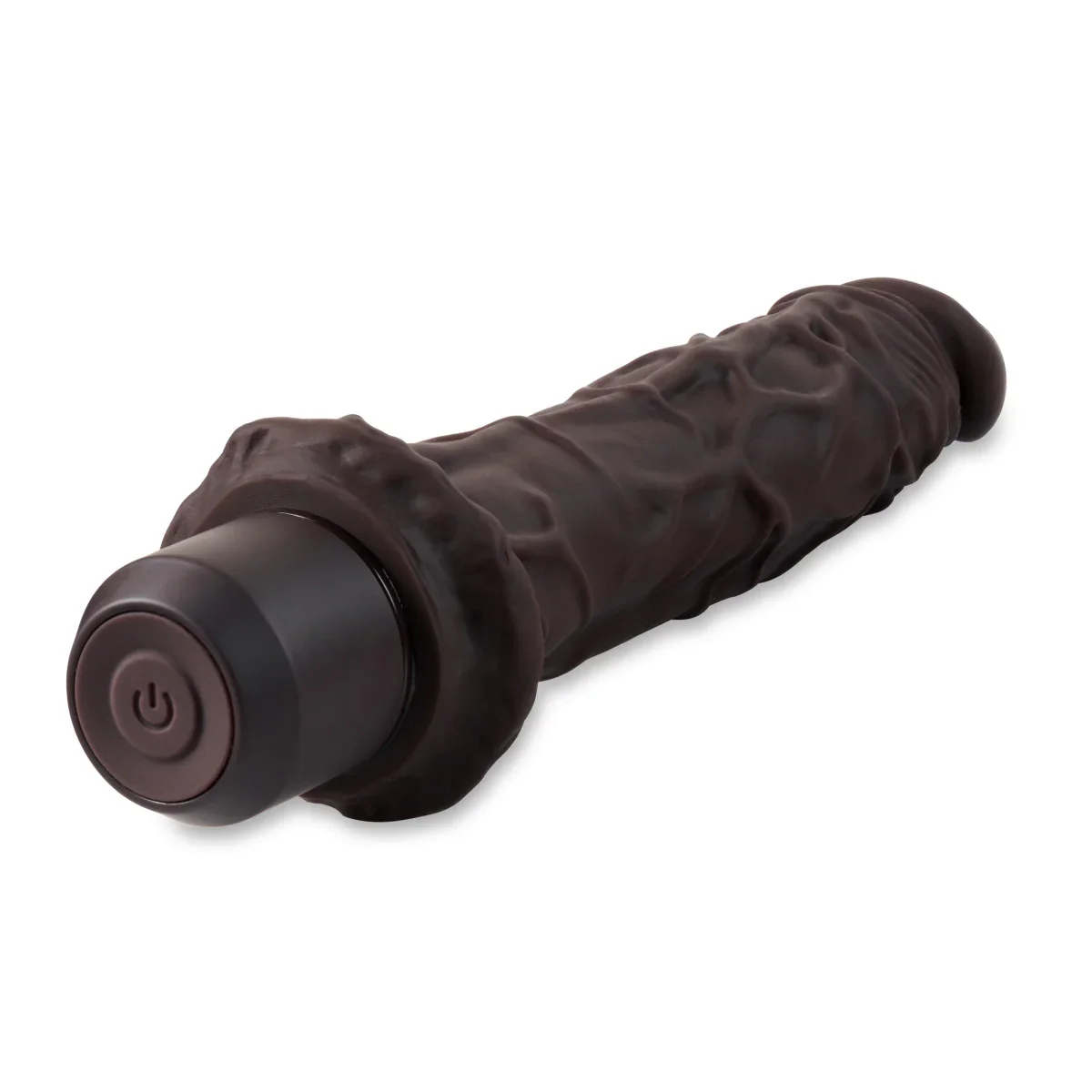 Dr. Skin Silicone Dr. Richard Brown 9.75-Inch Long Vibrating Dildo - Image 7