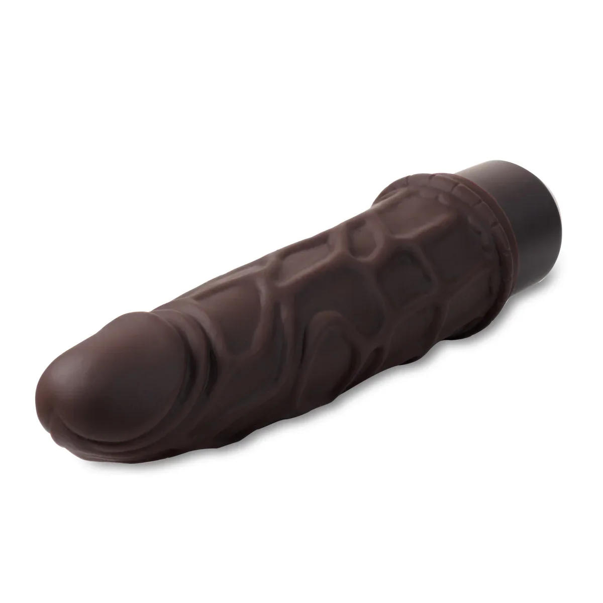 Dr. Skin Silicone Dr. Robert Brown 7.25-Inch Long Vibrating Dildo - Image 9