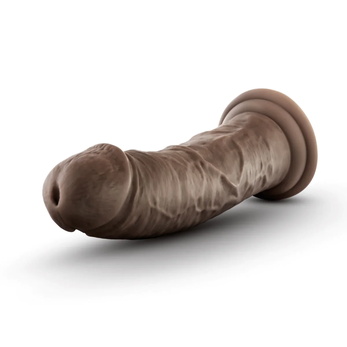 Dr. Skin Silicone Dr. Shepherd Realistic Chocolate 8-Inch Long Dildo - Image 5