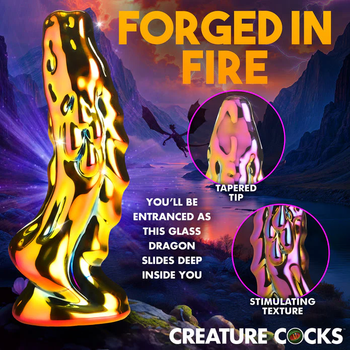 Dragon Glass Glass Dildo by Creature Cocks - Image 2