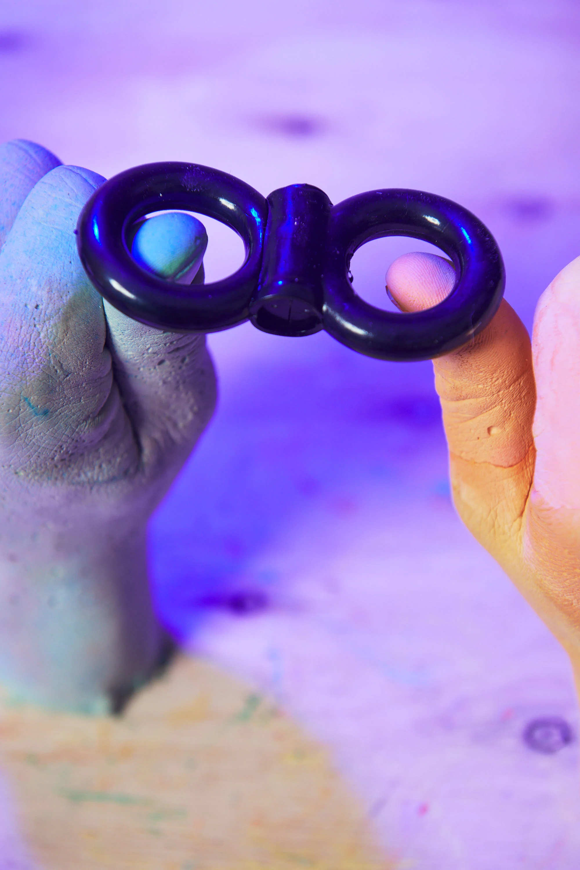 Dual Stretch To Fit Cock and Ball Ring - Image 3
