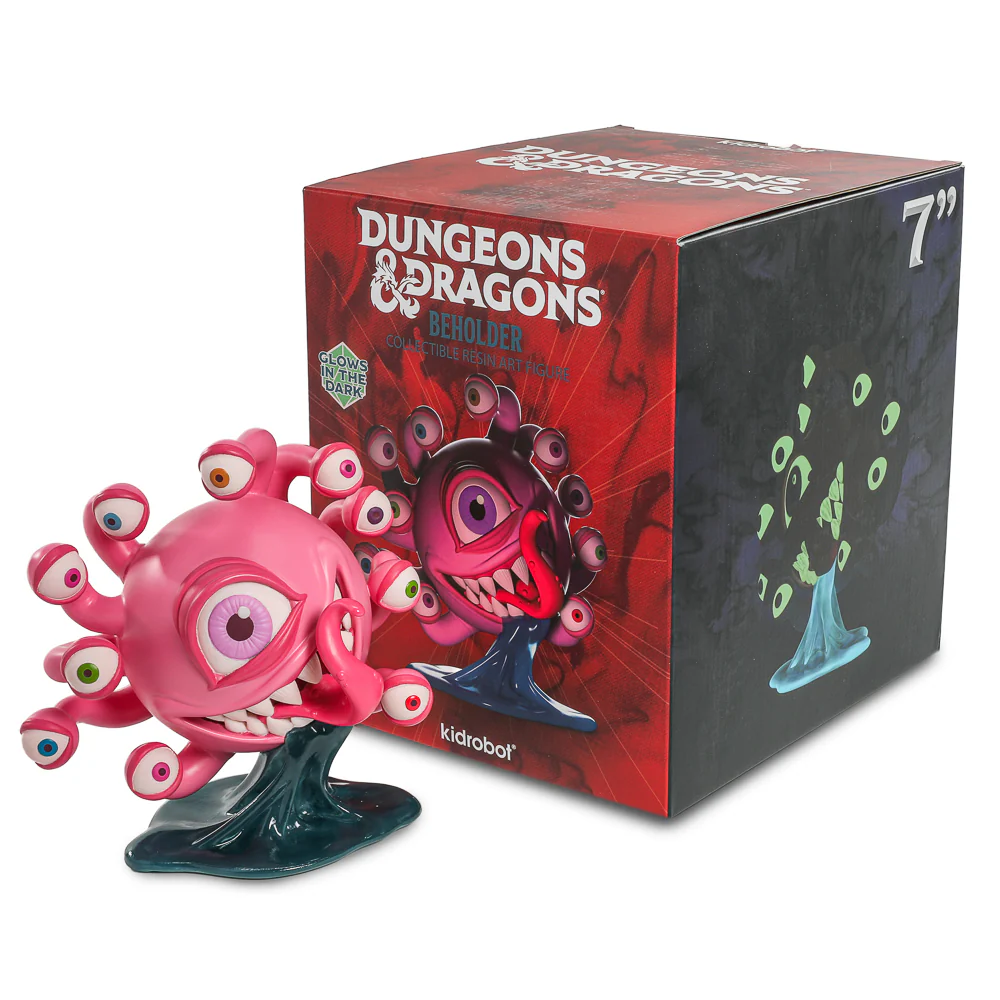 DUNGEONS & DRAGONS: BEHOLDER 7” RESIN FIGURE GLOW-IN-THE-DARK EDITION - Image 2