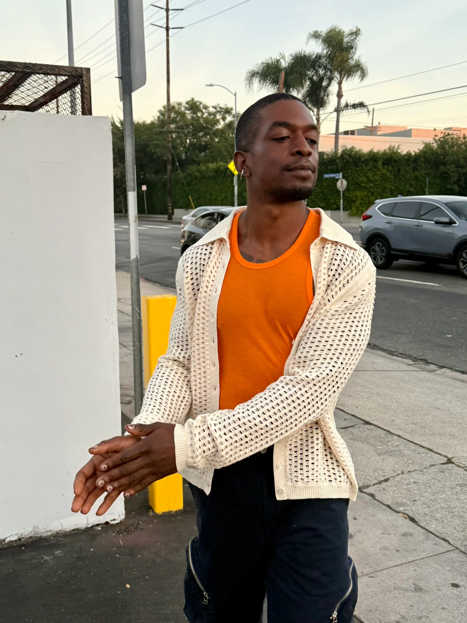 Eckhaus Latta Base Tank TANGERINE - Image 9