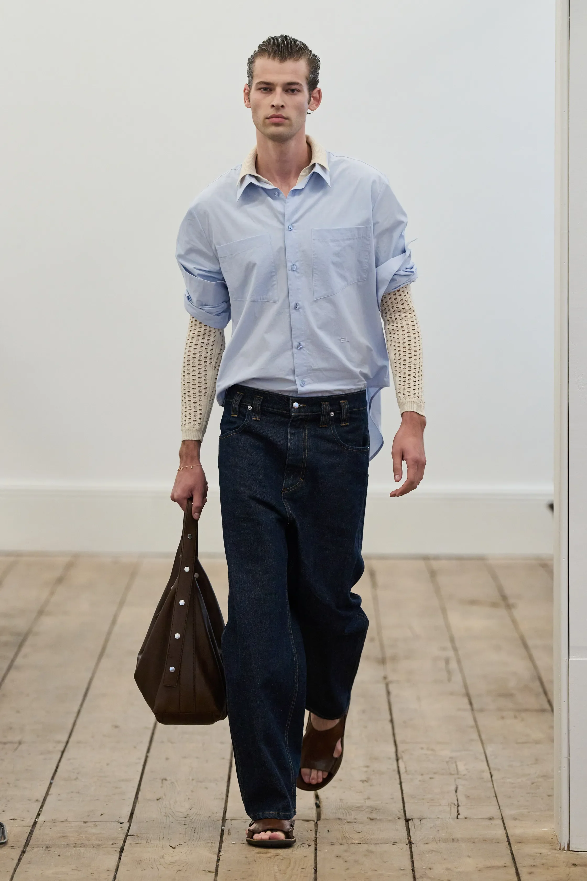 Eckhaus Latta BREEZE BUTTONDOWN Off-White - Image 22