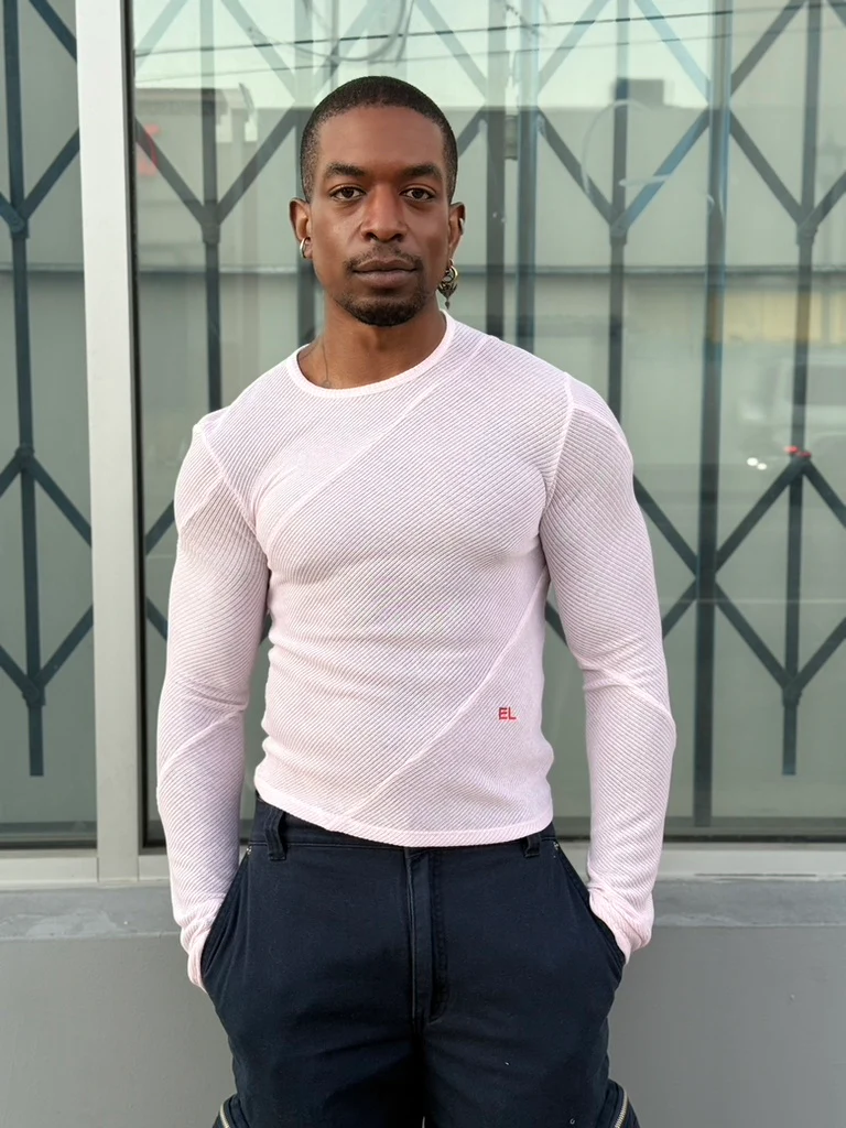 Eckhaus Latta Spiral Longsleeve Pheony - Image 13