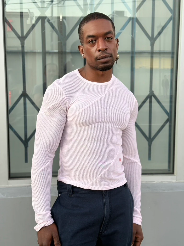 Eckhaus Latta Spiral Longsleeve Pheony - Image 14