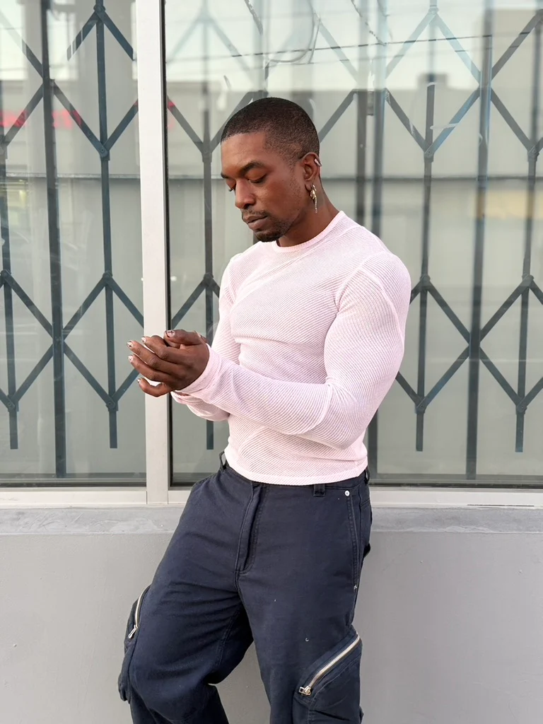 Eckhaus Latta Spiral Longsleeve Pheony - Image 15