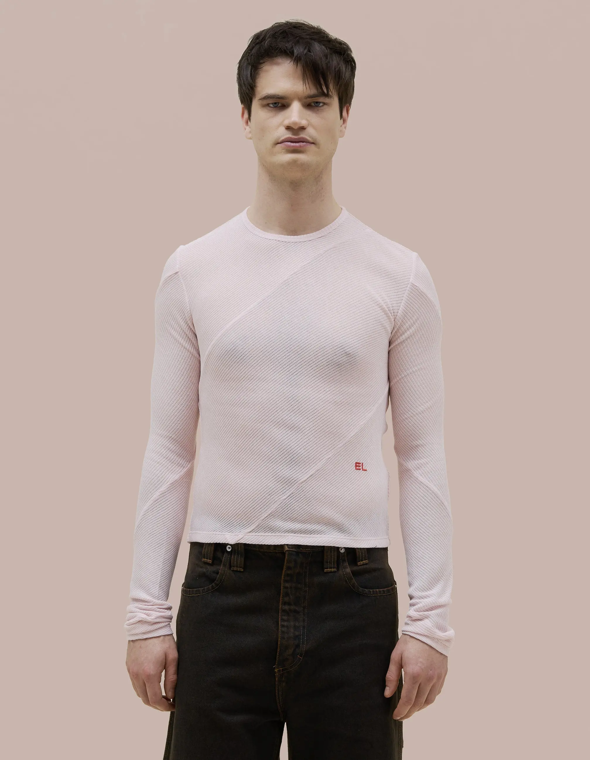 Eckhaus Latta Spiral Longsleeve Pheony - Image 3