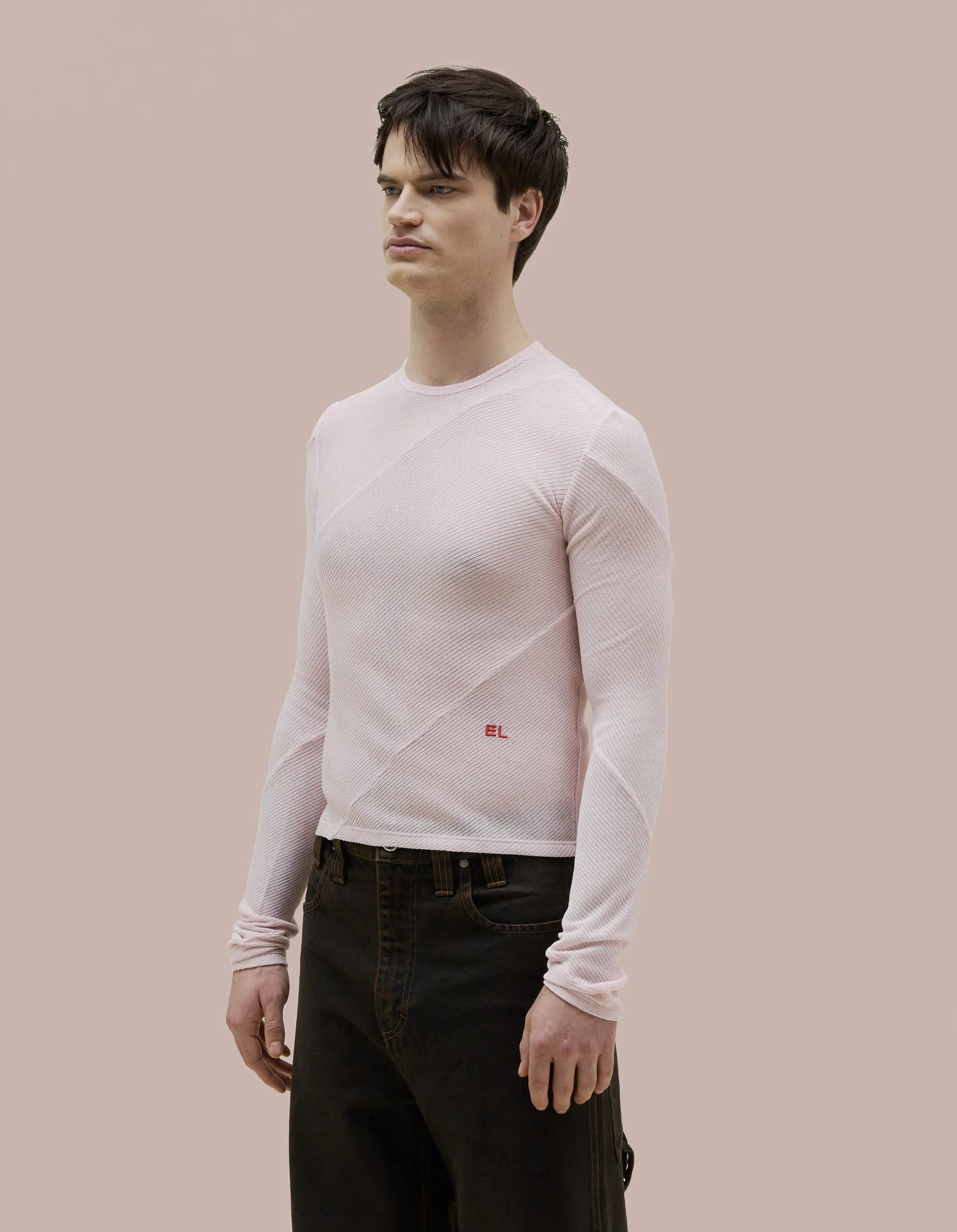 Eckhaus Latta Spiral Longsleeve Pheony - Image 4