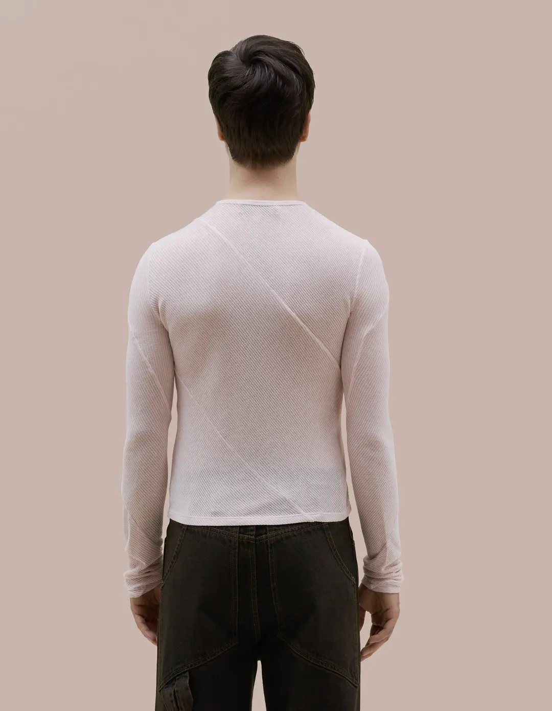 Eckhaus Latta Spiral Longsleeve Pheony - Image 5