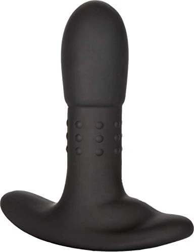 Eclipse Beaded Probe Silicone Rechargeable Vibrating Butt Plug - Image 2