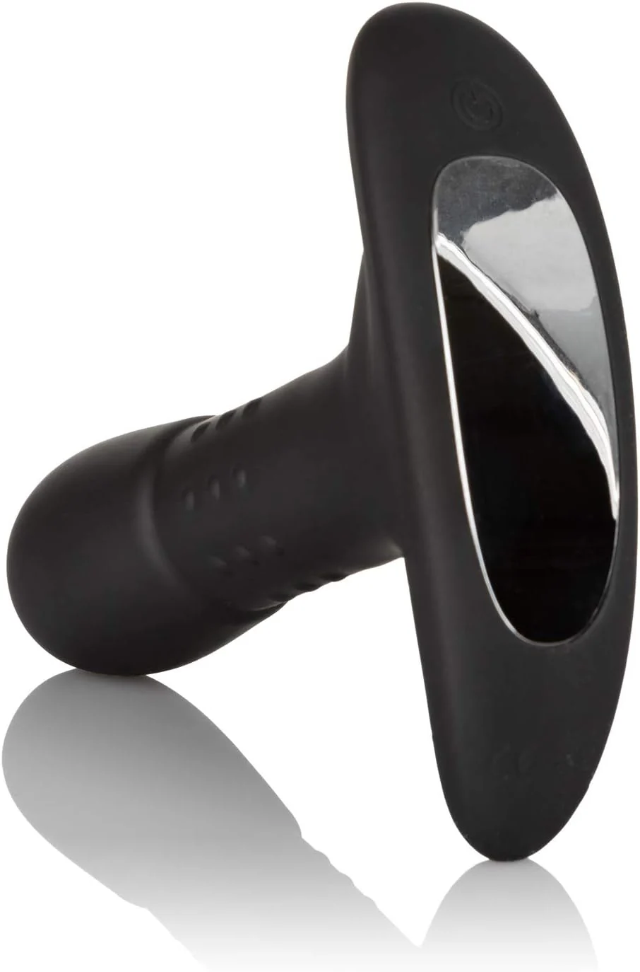 Eclipse Beaded Probe Silicone Rechargeable Vibrating Butt Plug - Image 3