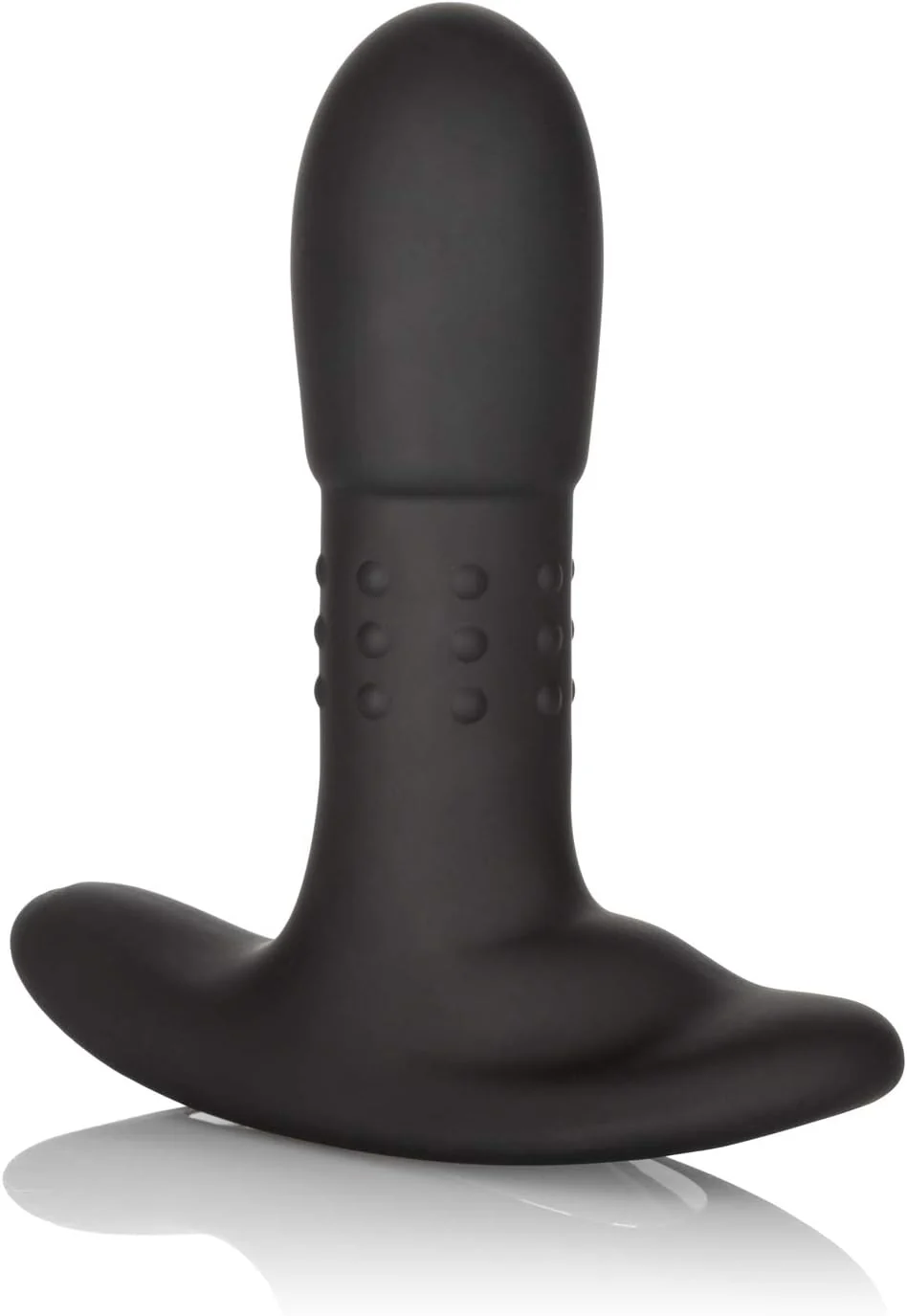 Eclipse Beaded Probe Silicone Rechargeable Vibrating Butt Plug - Image 4