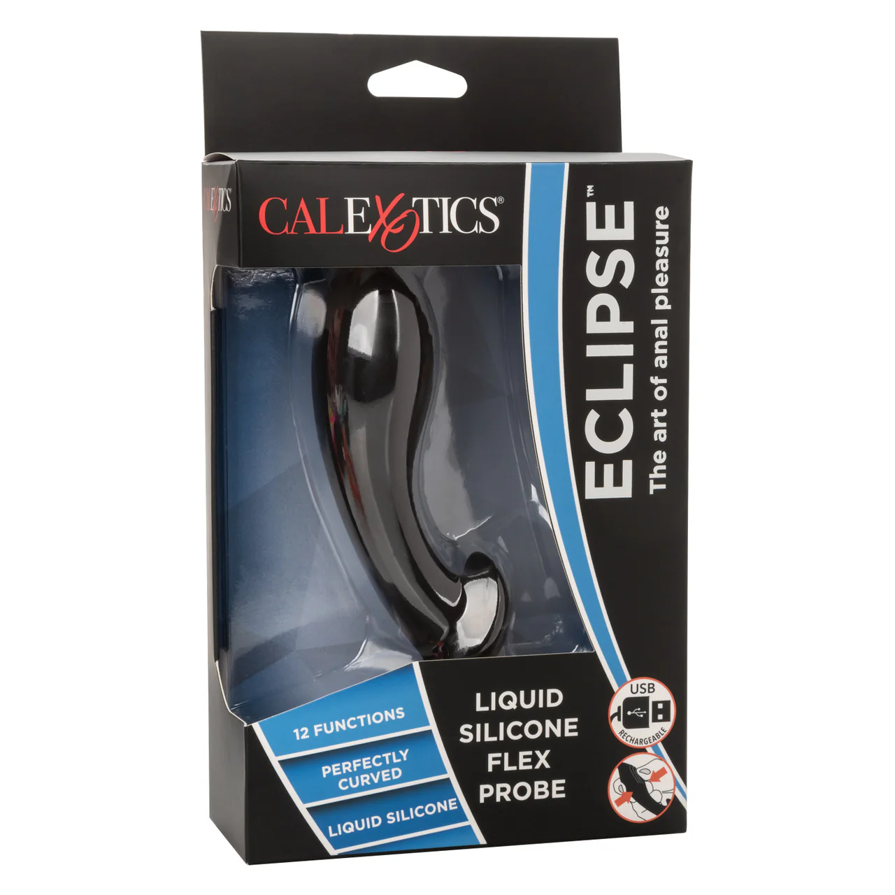 Eclipse Rechargeable Liquid Silicone Flex Probe - Image 3