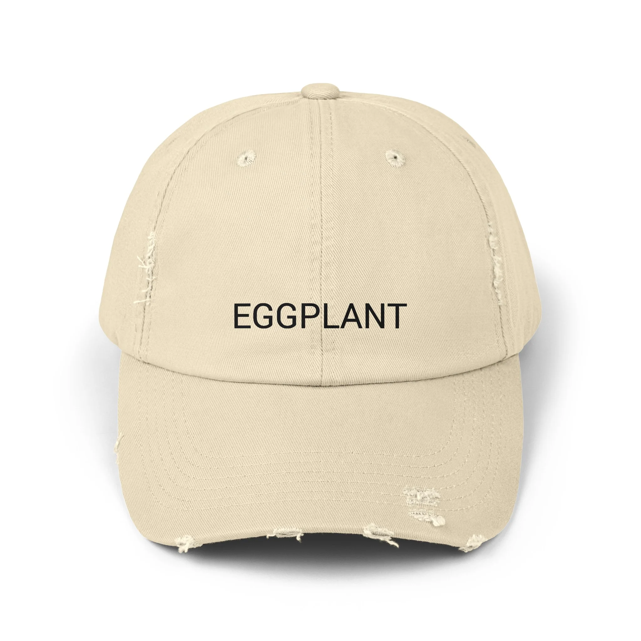 EGGPLANT Distressed Cap in 6 colors - Image 6