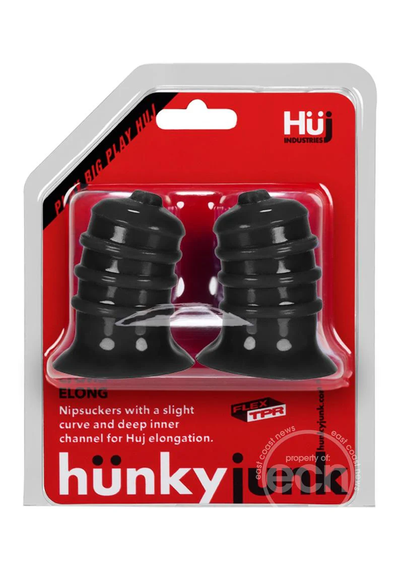 Hünkyjunk Elong Nipsuckers Bondage Black - Image 3
