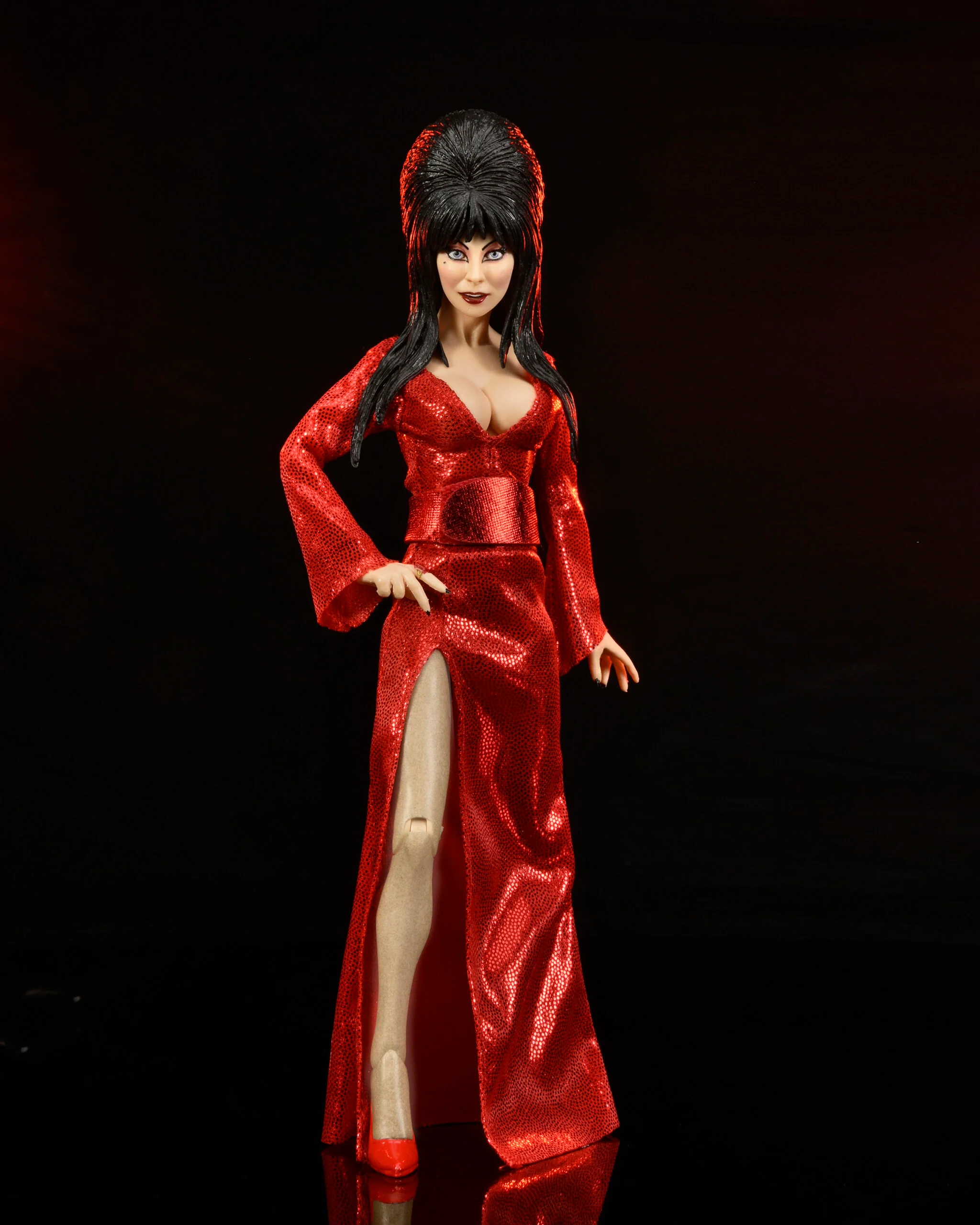 Elvira 8” Clothed Action Figure – Red, Fright, and Boo - Image 3