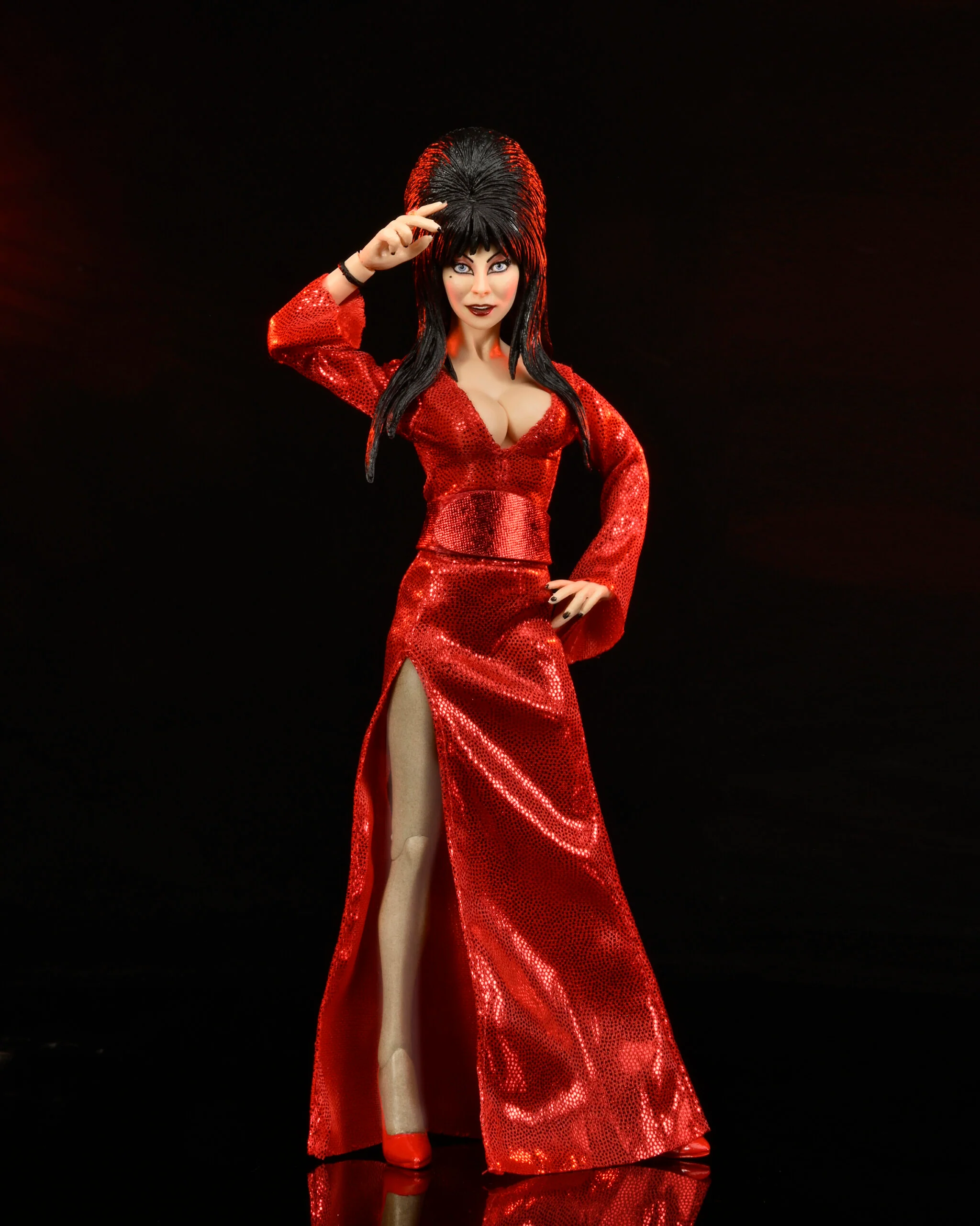Elvira 8” Clothed Action Figure – Red, Fright, and Boo - Image 4