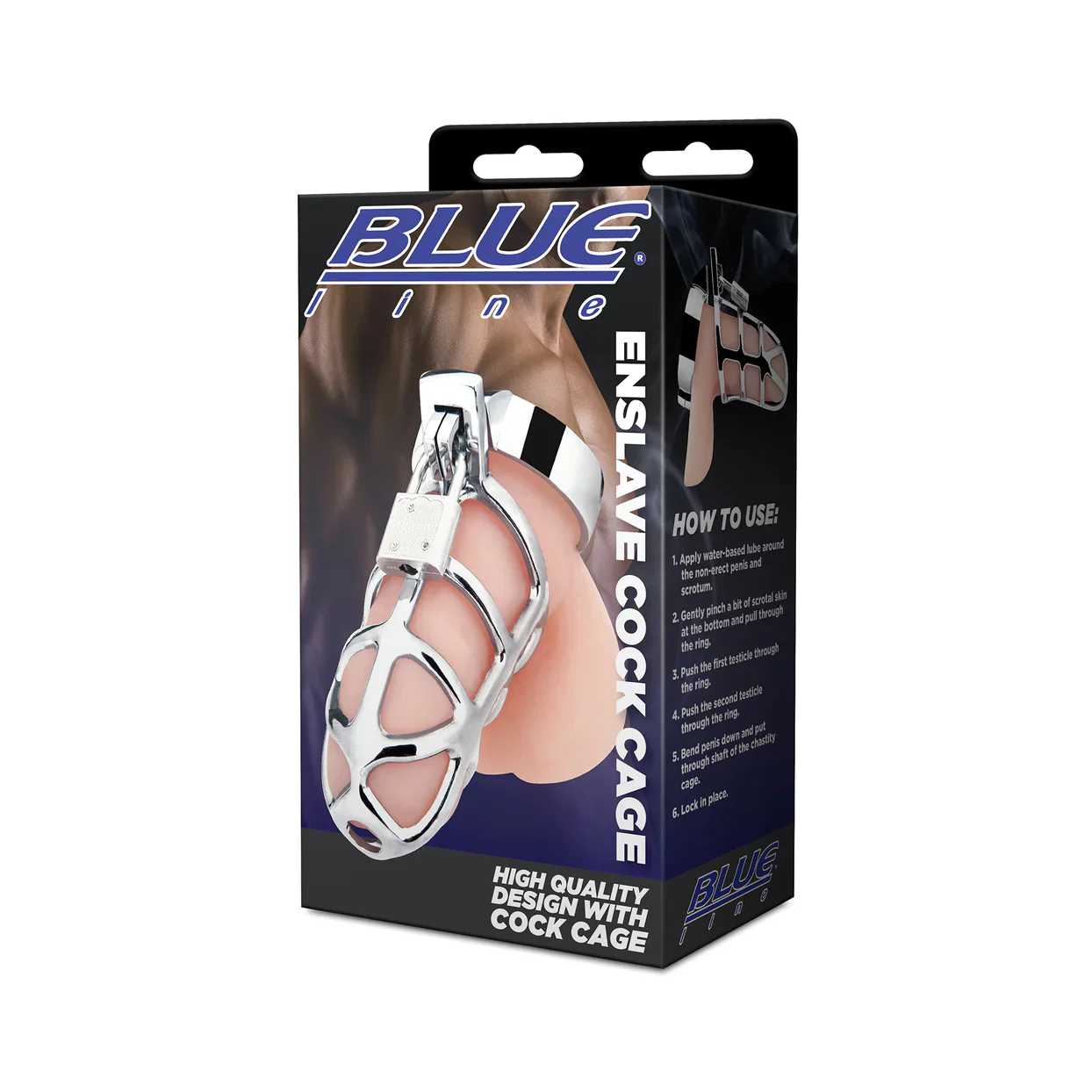 Enslave Cock Cage by Blue Line - Image 2