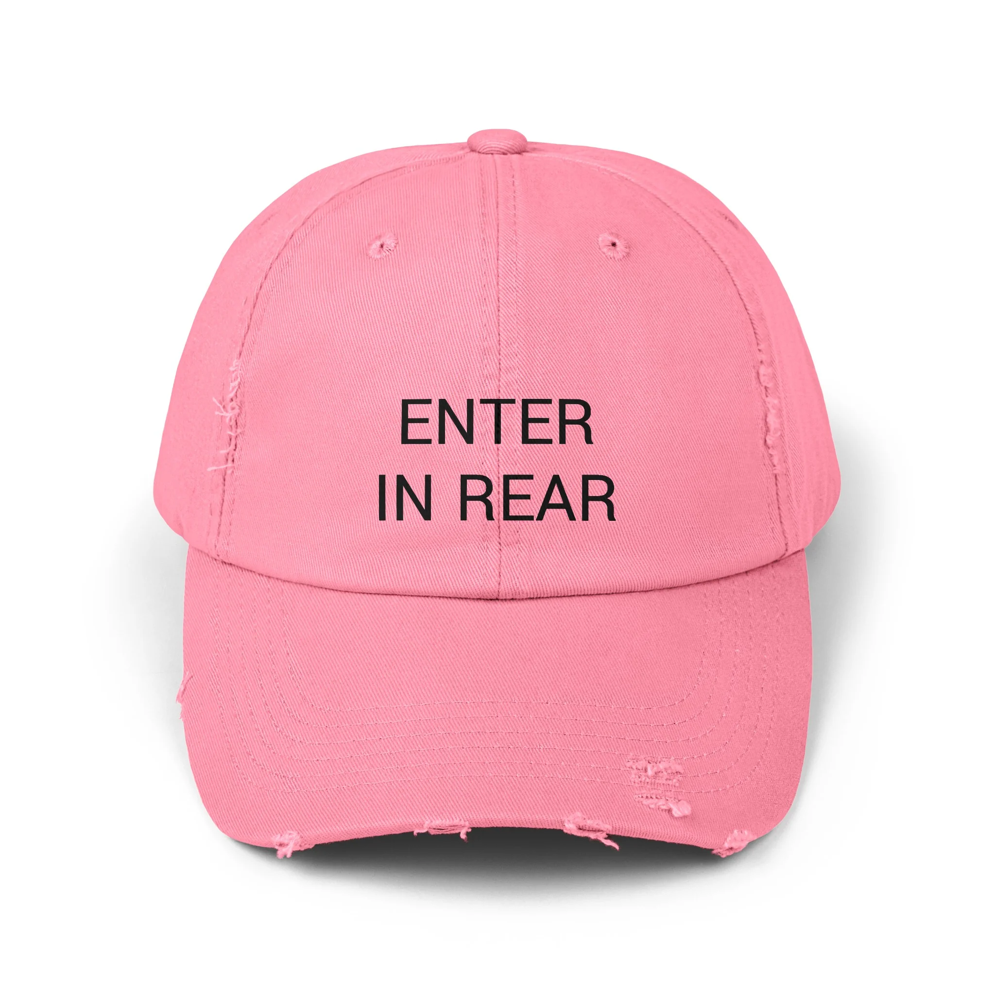 ENTER IN REAR Distressed Cap in 6 colors - Image 7