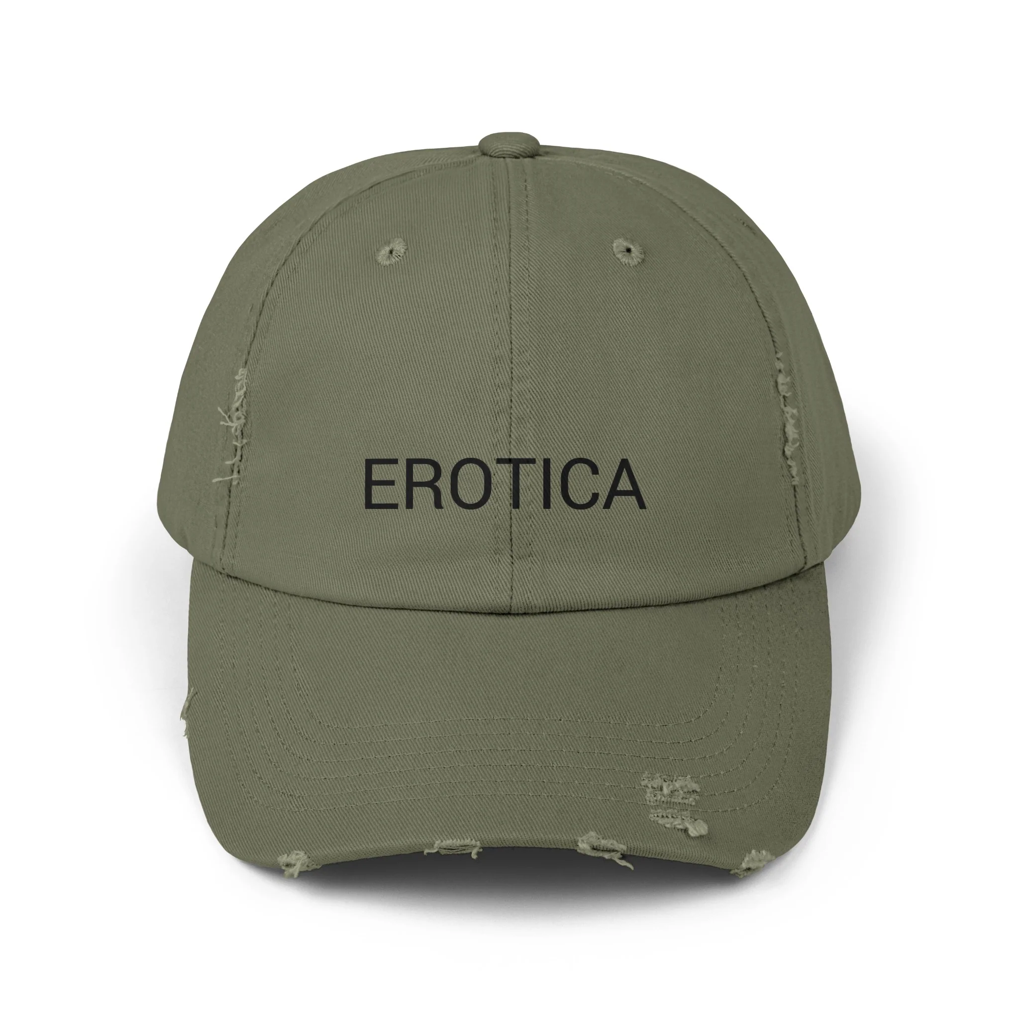 EROTICA Distressed Cap in 6 colors - Image 4