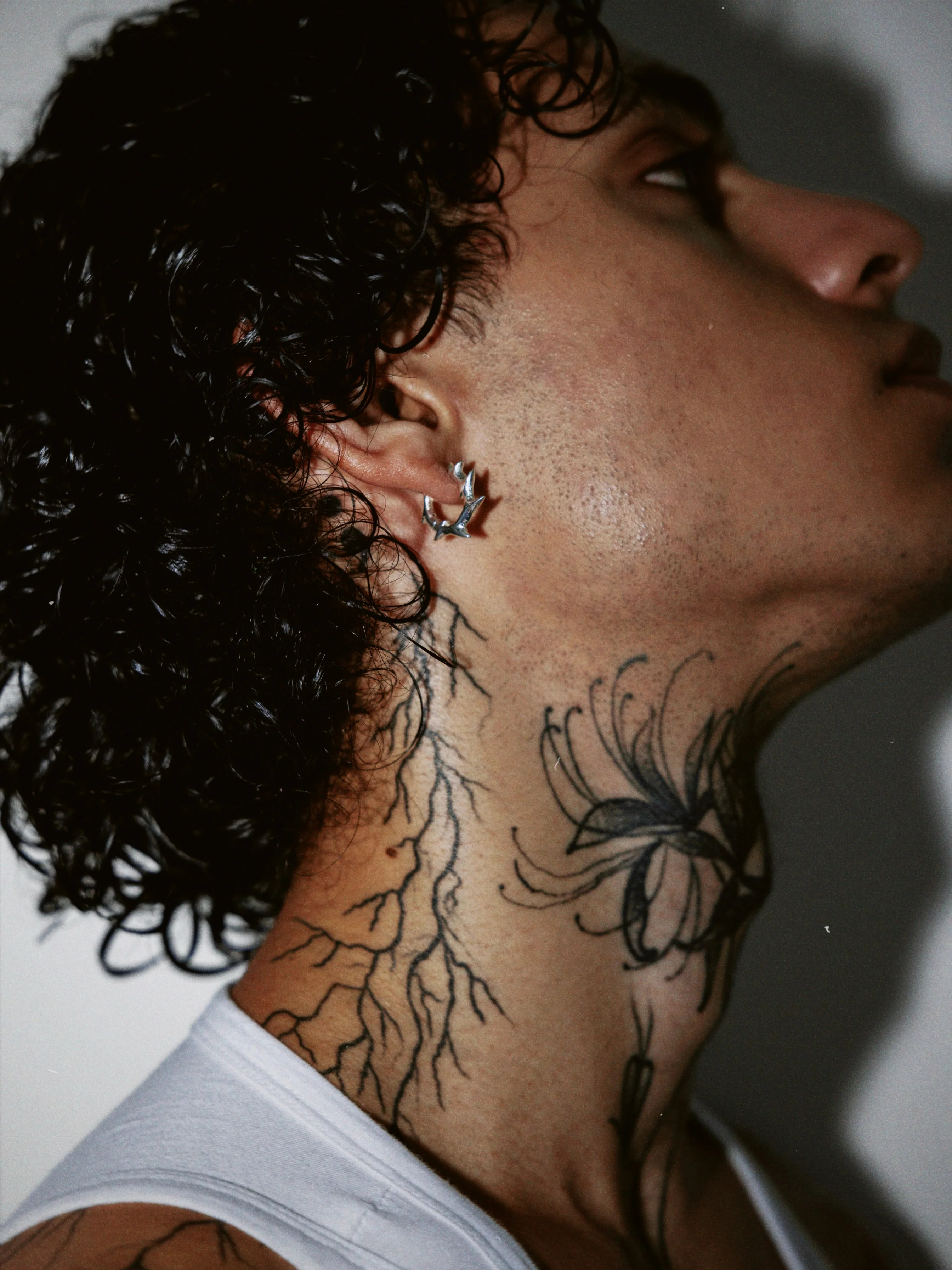 ESSENTIAL SPIKED HOOP by AURA BY ANGELO