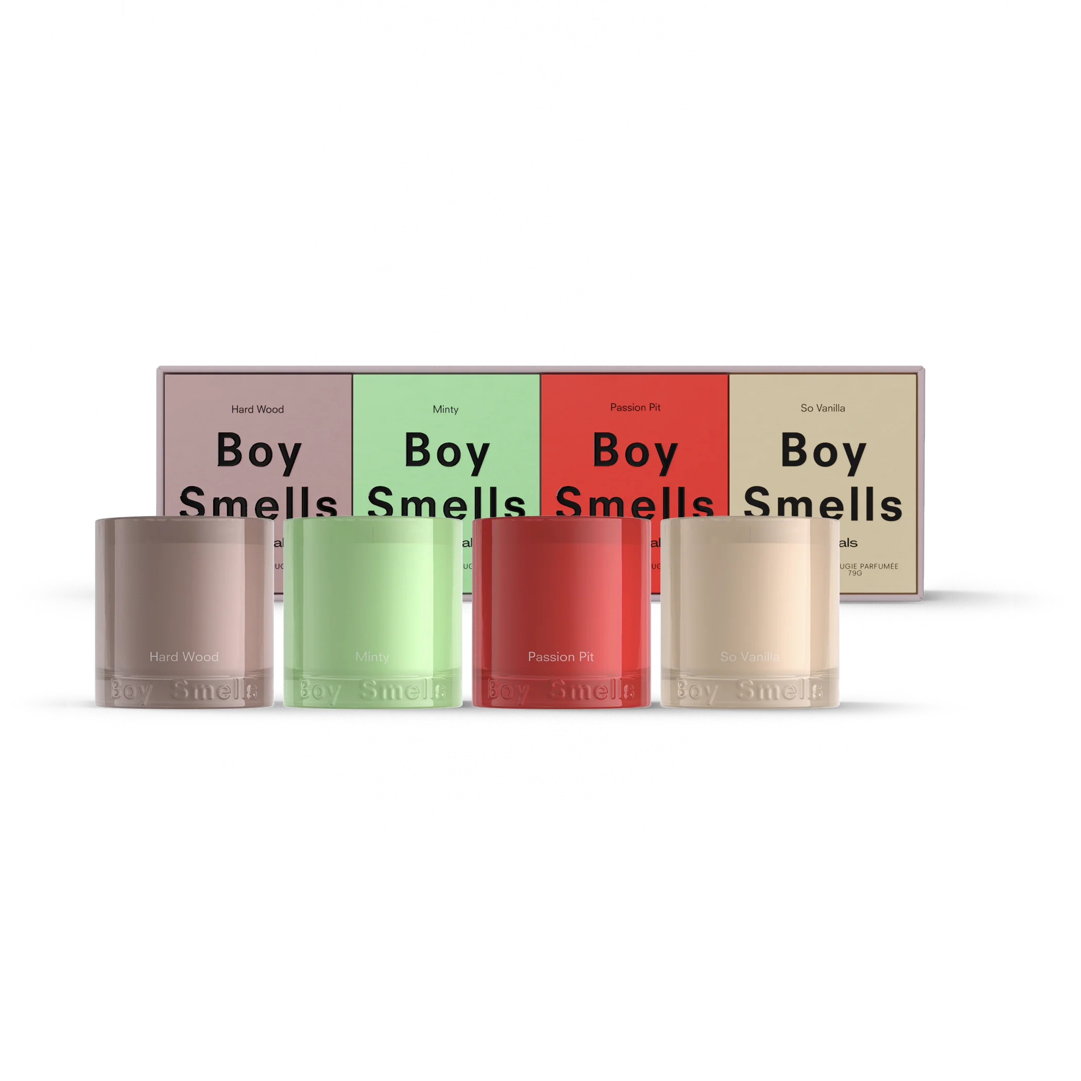 ESSENTIALS VOTIVE QUAD GIFT SET BY BOY SMELLS