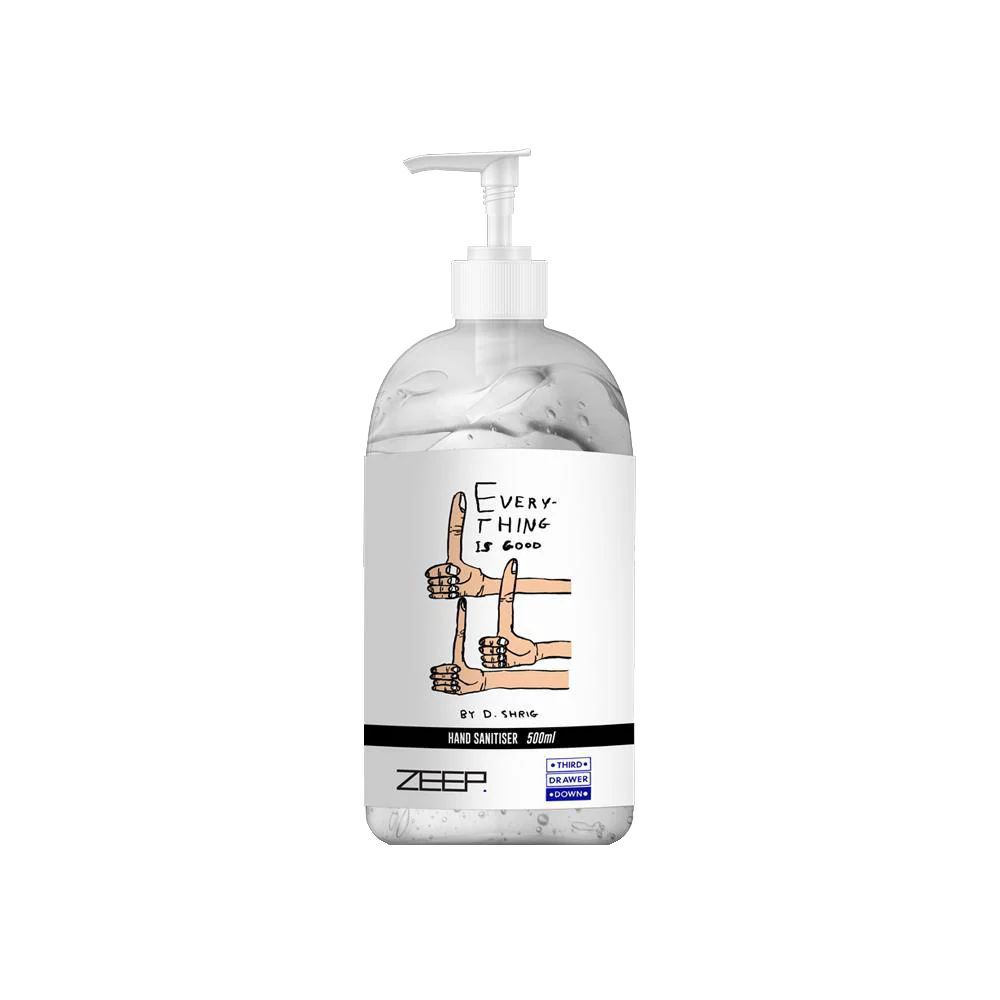 Everything is Good Hand Sanitizer 500ml x David Shrigley - Image 3