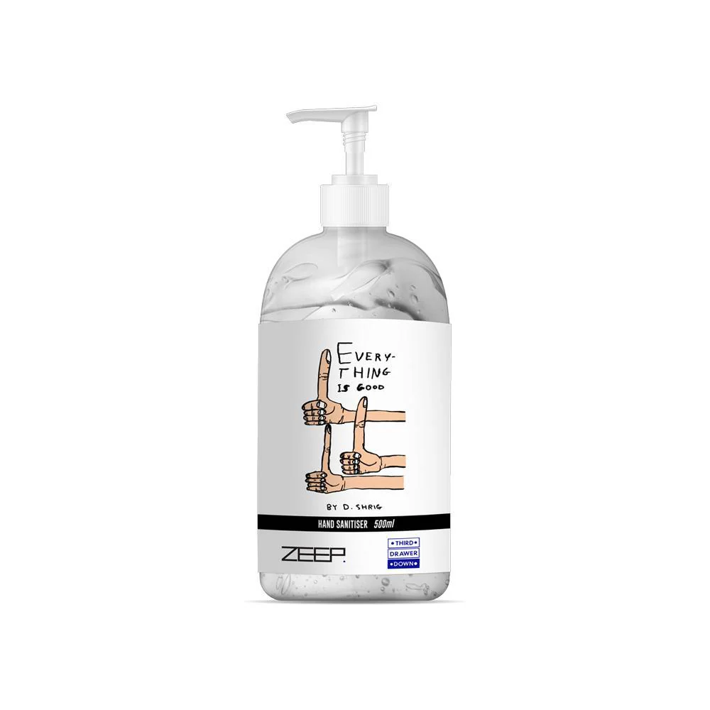 Everything is Good Hand Sanitizer 500ml x David Shrigley - Image 4
