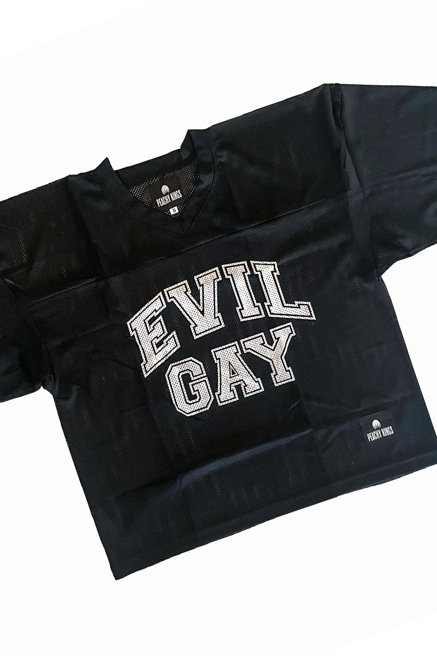Evil Gay Mesh Football Jersey by Peachy Kings - Image 2