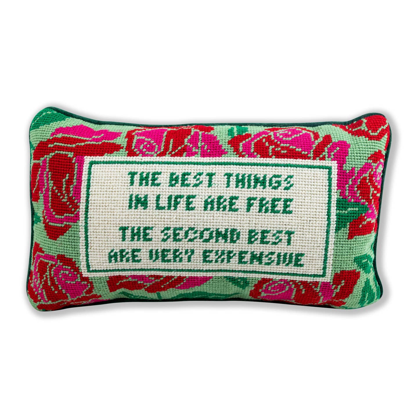 Expensive Needlepoint Pillow - Image 2