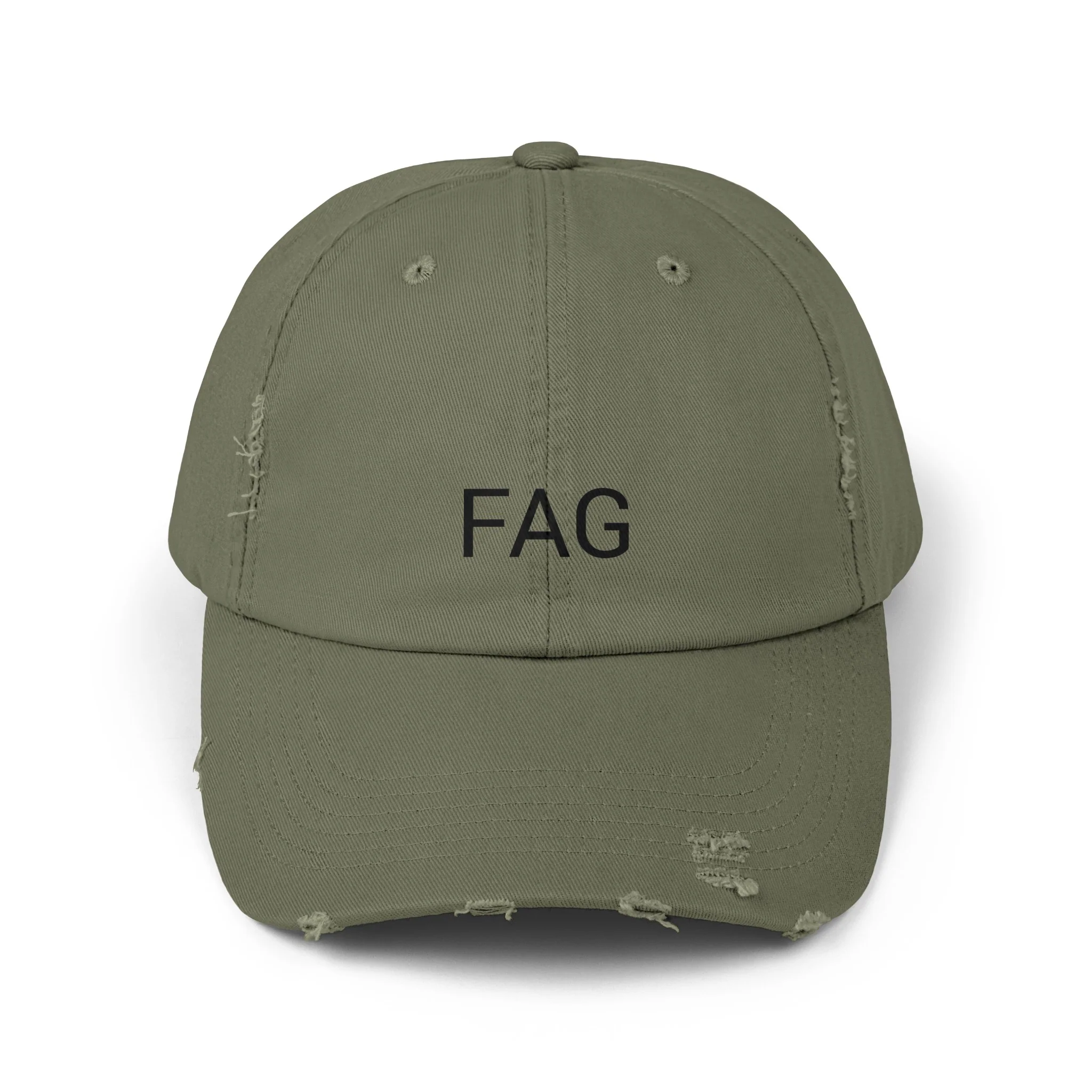 FAG Distressed Cap in 6 colors - Image 4
