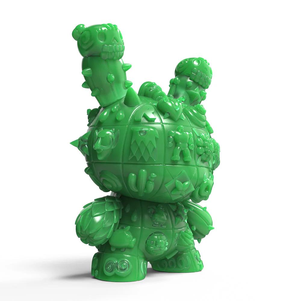 MONOLITH DUNNY 8 IN SCULPTED VINYL ART FIGURE BY ROBOT SODA-JADE EDITION 4-PACK - Image 3