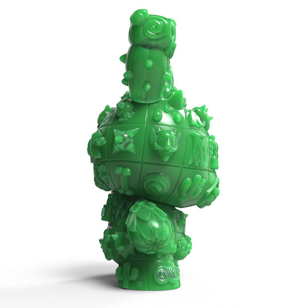 MONOLITH DUNNY 8 IN SCULPTED VINYL ART FIGURE BY ROBOT SODA-JADE EDITION 4-PACK - Image 4