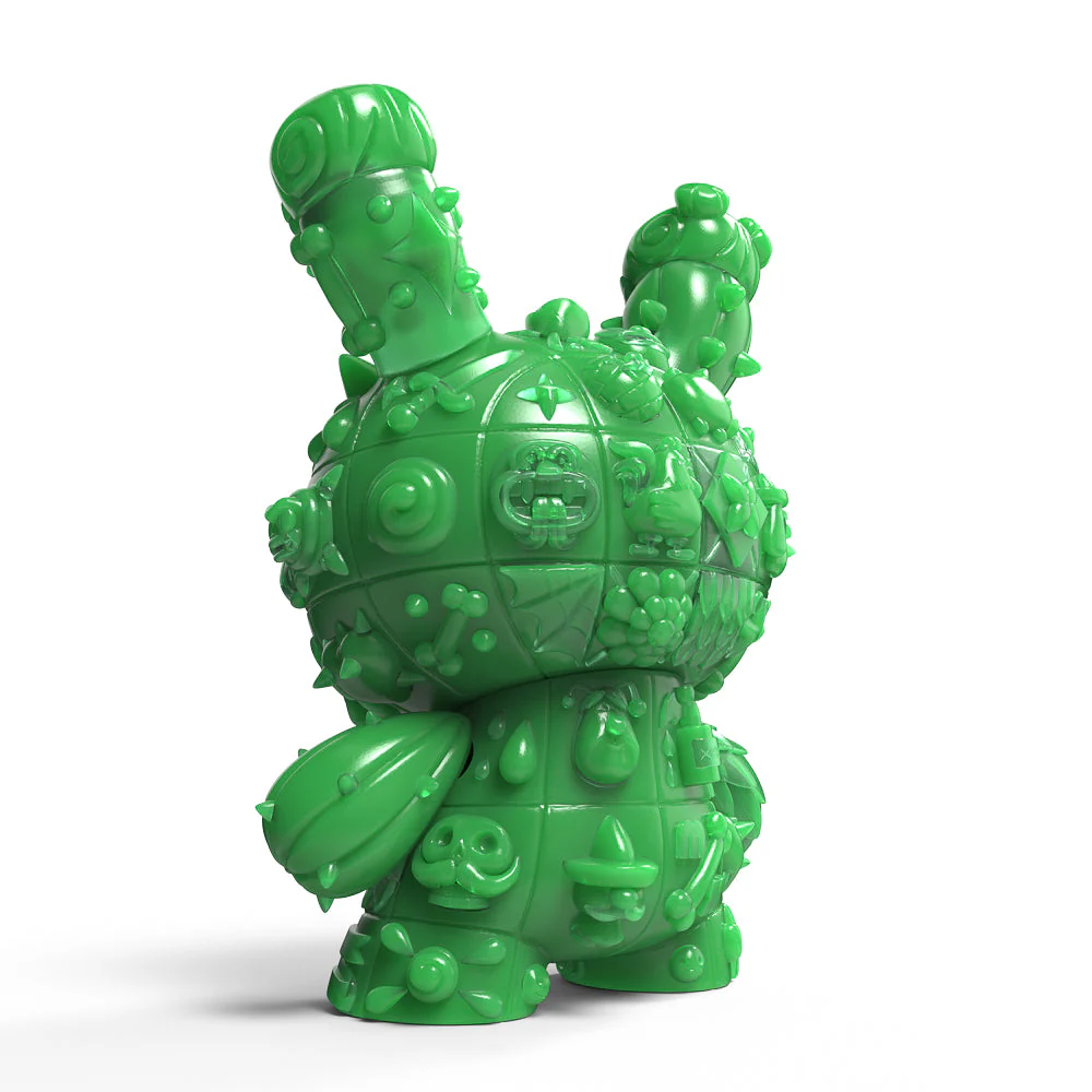 MONOLITH DUNNY 8 IN SCULPTED VINYL ART FIGURE BY ROBOT SODA-JADE EDITION 4-PACK - Image 6