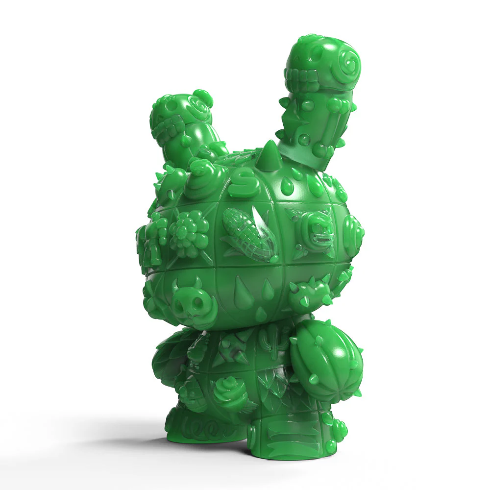 MONOLITH DUNNY 8 IN SCULPTED VINYL ART FIGURE BY ROBOT SODA-JADE EDITION 4-PACK - Image 7