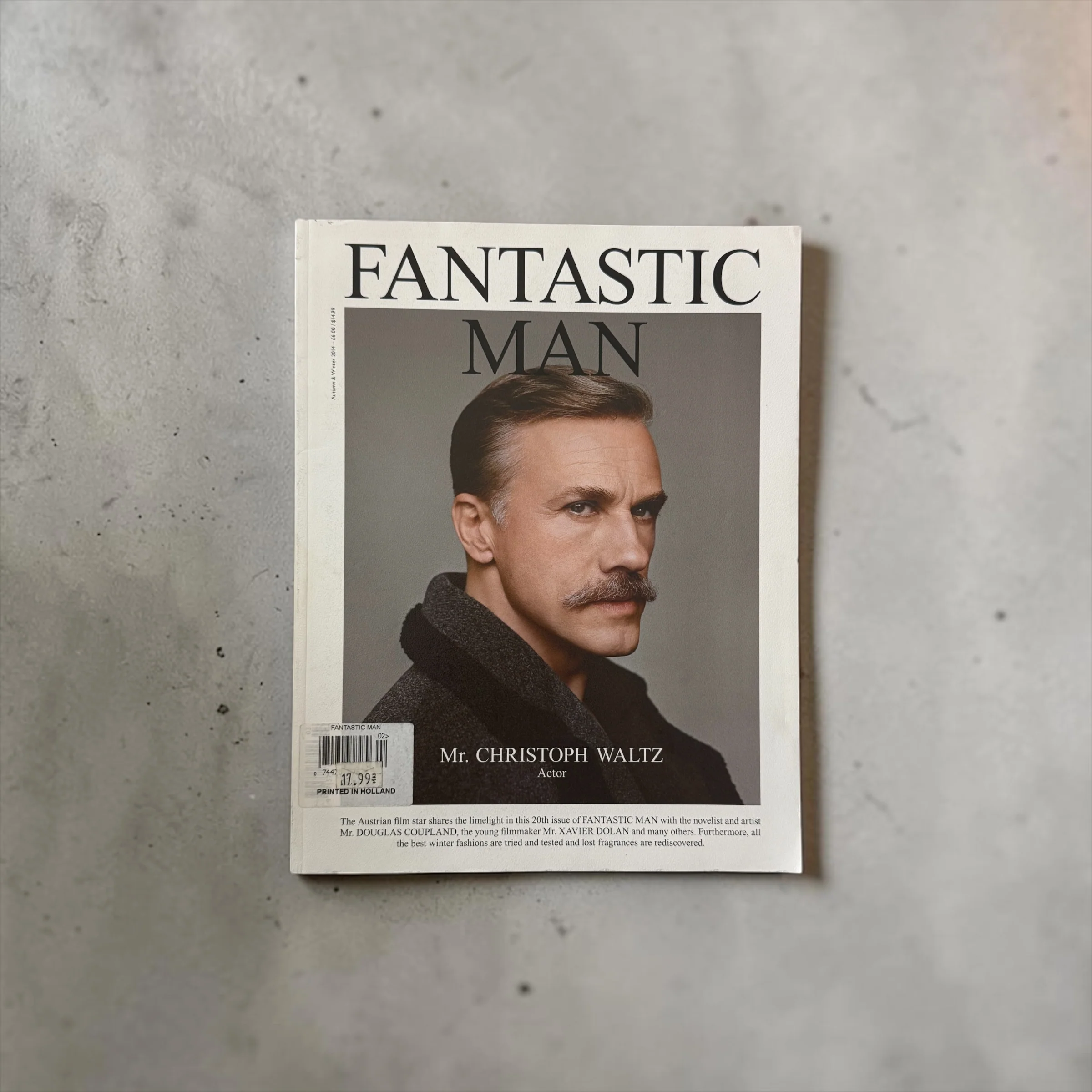 Fantastic Man Issue #20 FW 2014