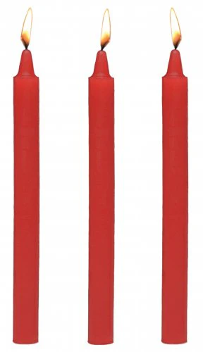 Fetish Drip Candles 3 Pack - Red - Image 4