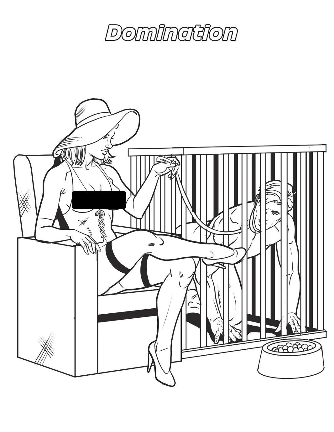 Fetishes Are Fun Coloring Book - Image 2