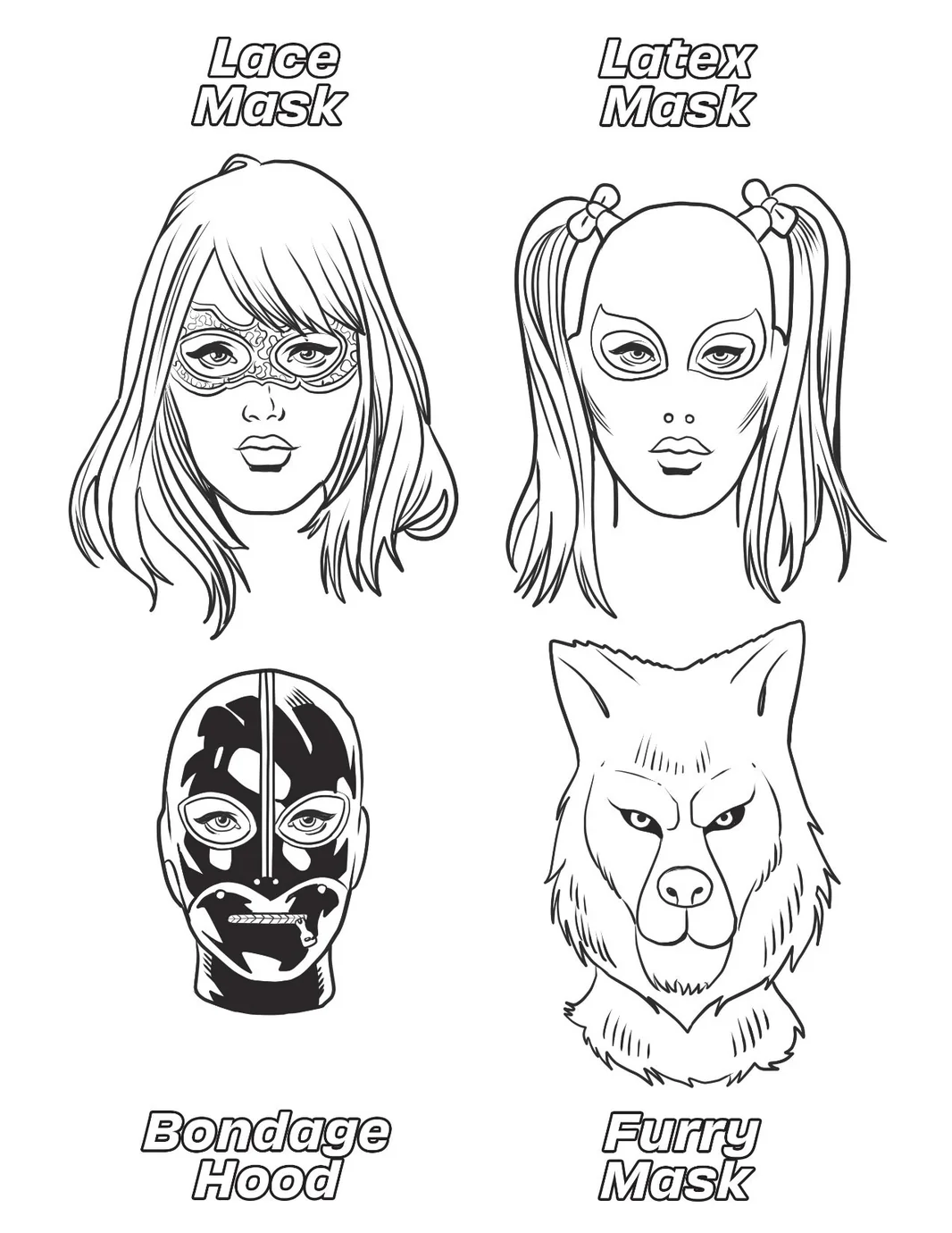 Fetishes Are Fun Coloring Book - Image 4