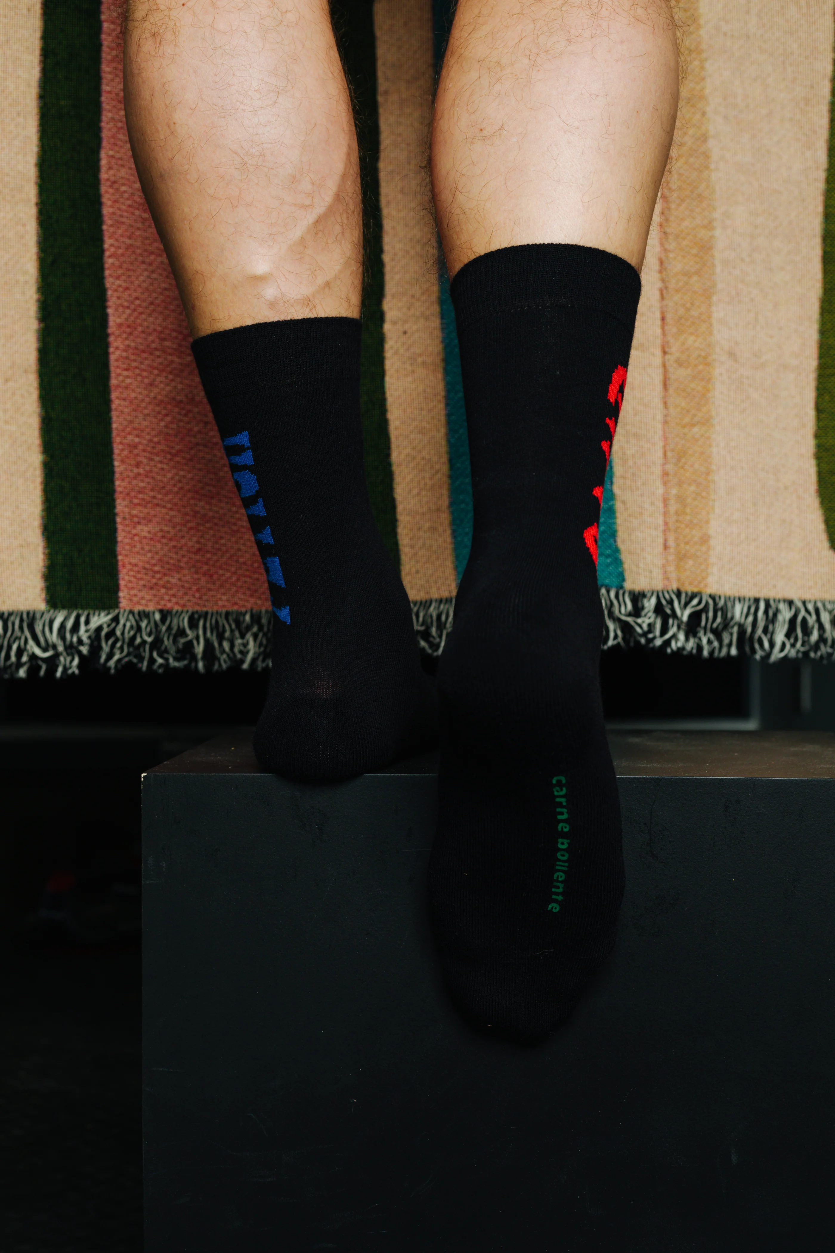 FOOT FETISH CLUB SOCKS (BLACK) BY CARNE BOLLENTE - Image 5