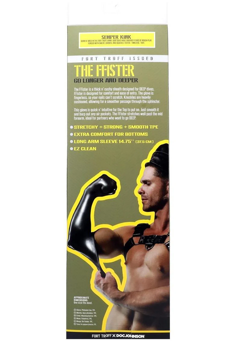 Fort Troff Ffister Silicone Glove - Black - Image 4
