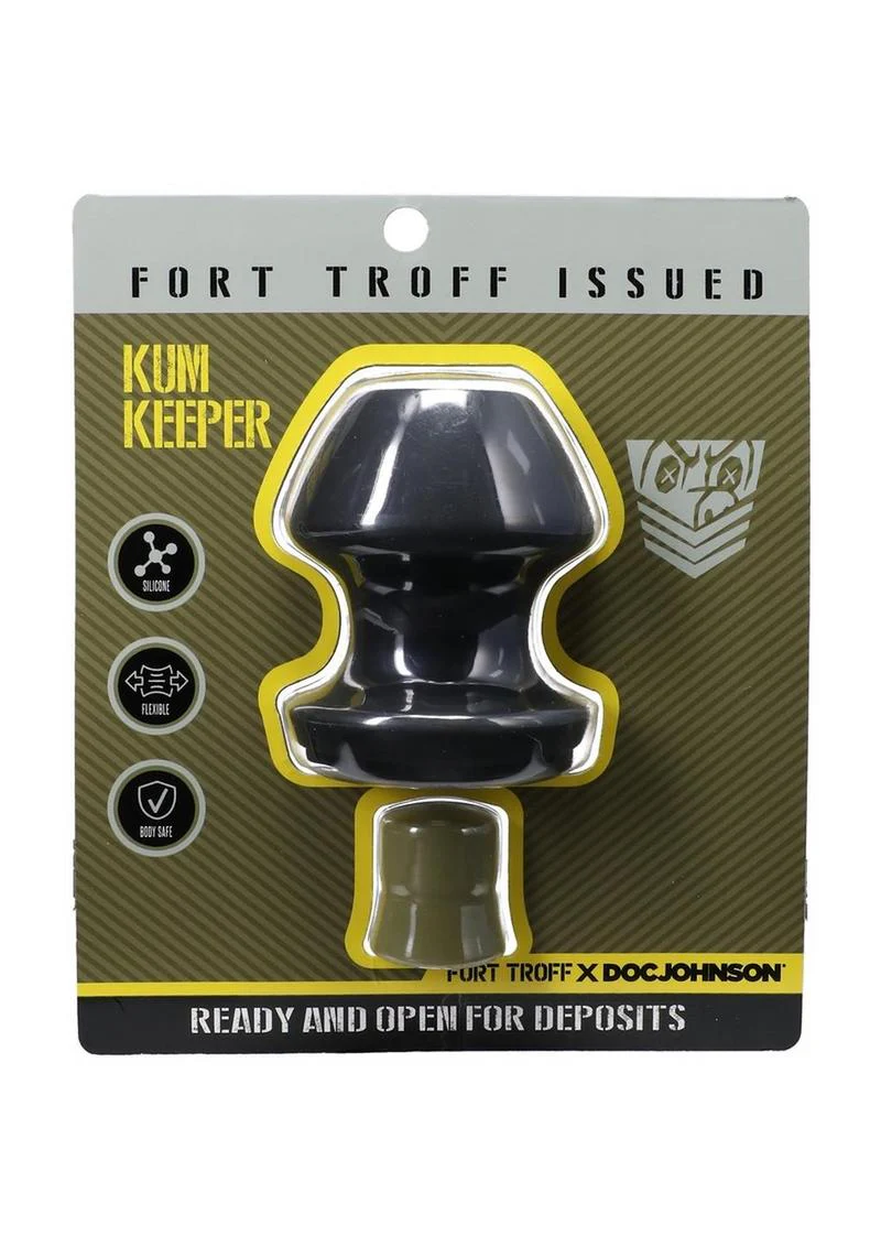 Fort Troff Kum Keeper Silicone Open End Anal Plug - 3 Sizes