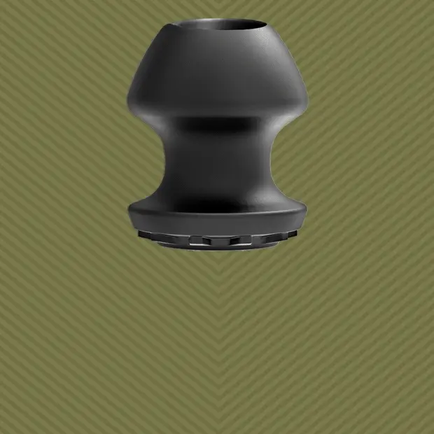 Fort Troff Kum Keeper Silicone Open End Anal Plug - 3 Sizes - Image 14