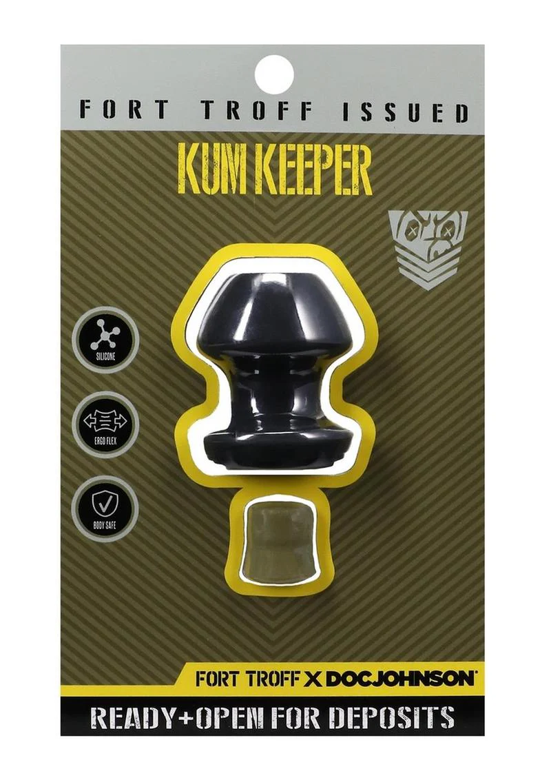 Fort Troff Kum Keeper Silicone Open End Anal Plug - 3 Sizes - Image 9