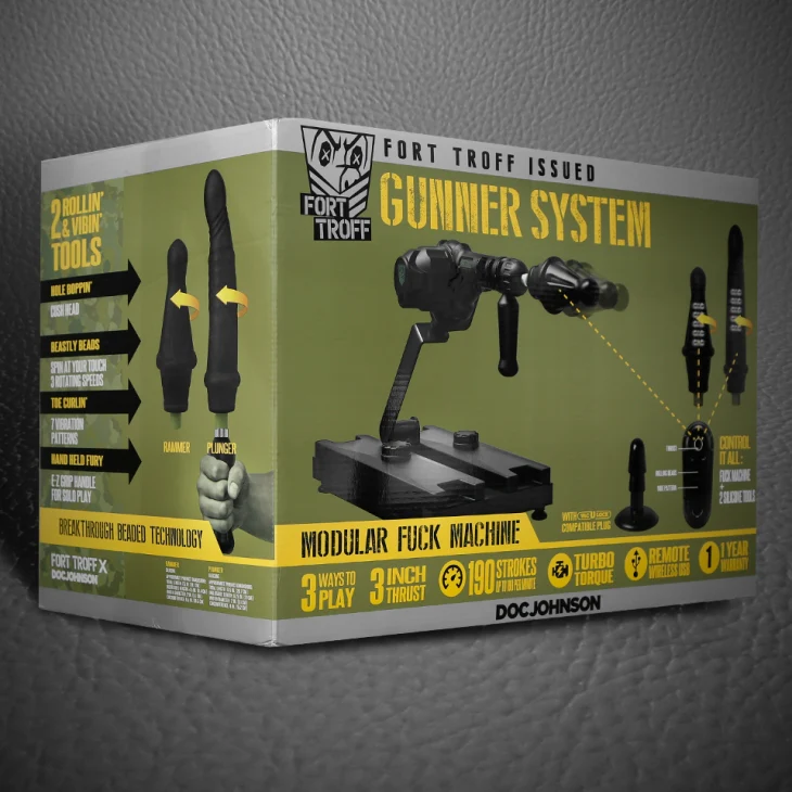 Fort Troff's Gunner 3-in-1 Machine with Remote Control - Black - Image 13