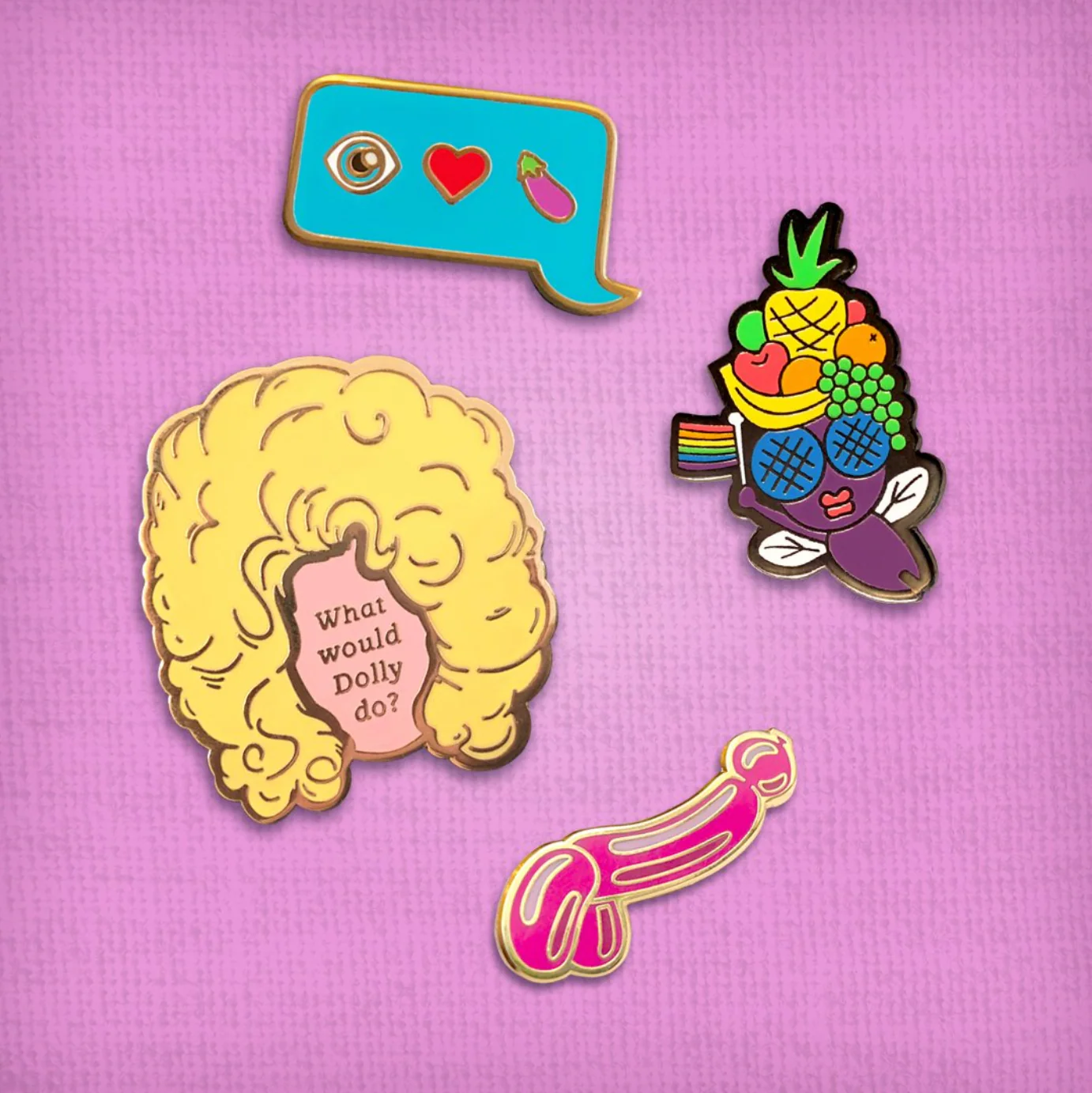 Fruit Fly Pin by Gaypin' - Image 2