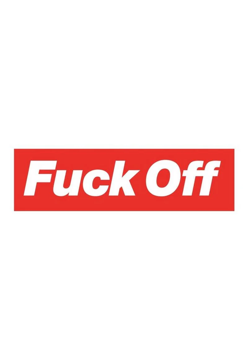 Fuck Off Enamel Pin - Image 2