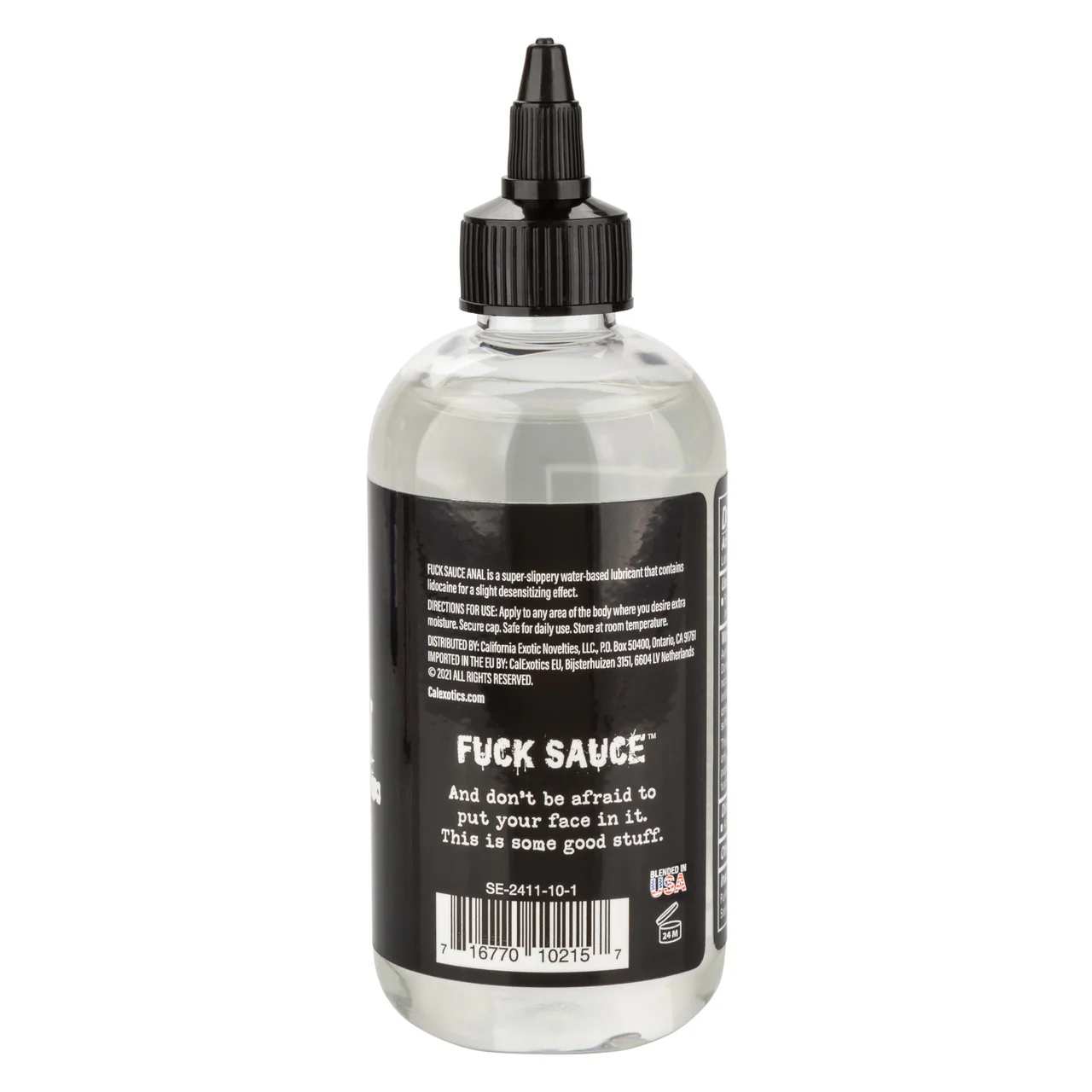 Fuck Sauce Anal Numbing Water Based Lubricant 8oz - Image 2
