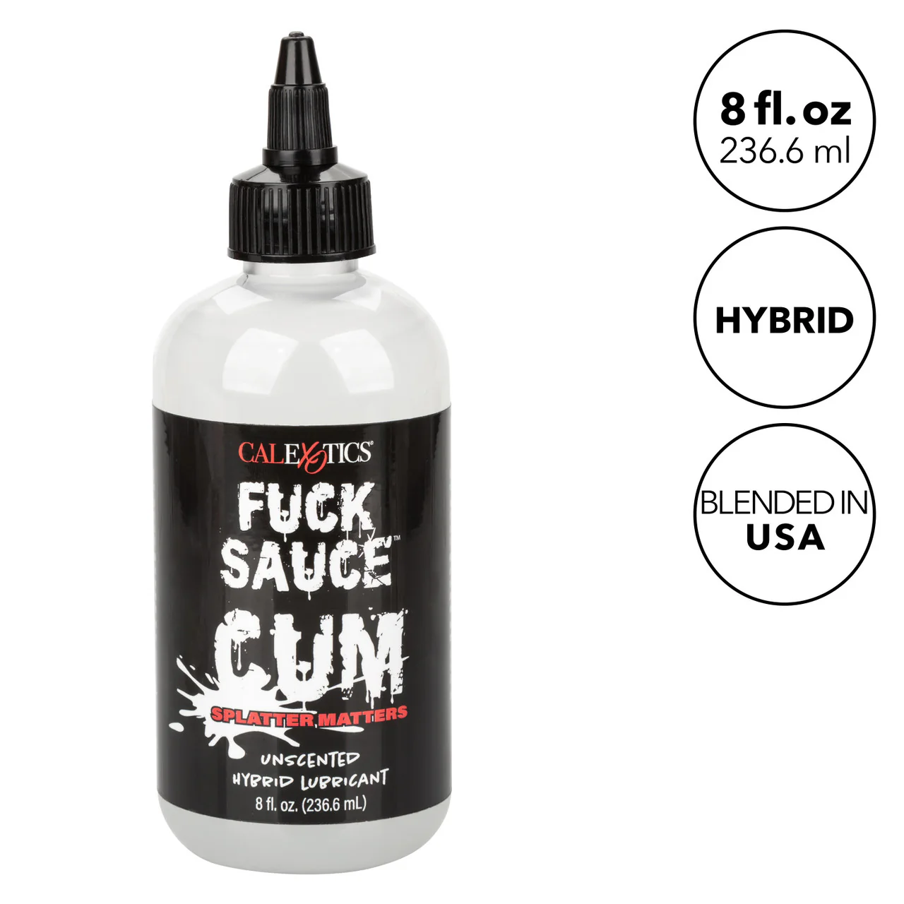 Fuck Sauce Cum Hybrid Lubricant 8oz - Image 3